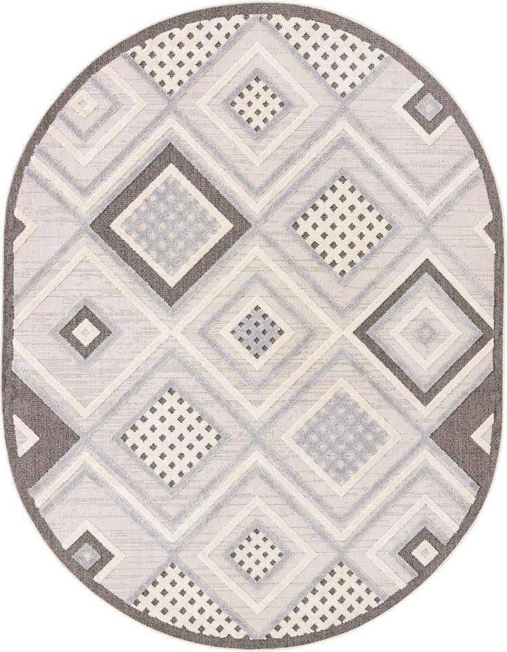 Detail image of 7' 10 x 10' Arlo Oval Rug