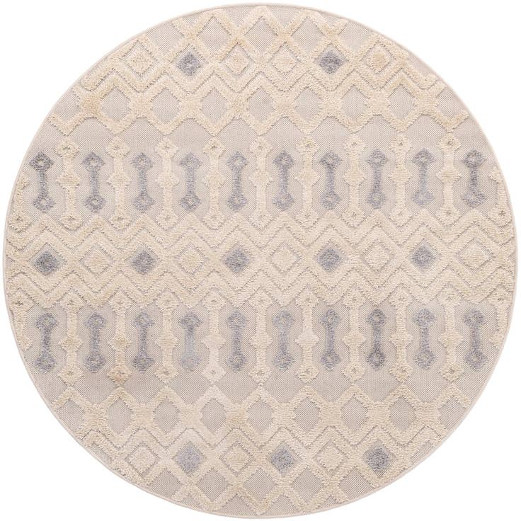 Detail image of 5' 3 x 5' 3 Arlo Round Rug