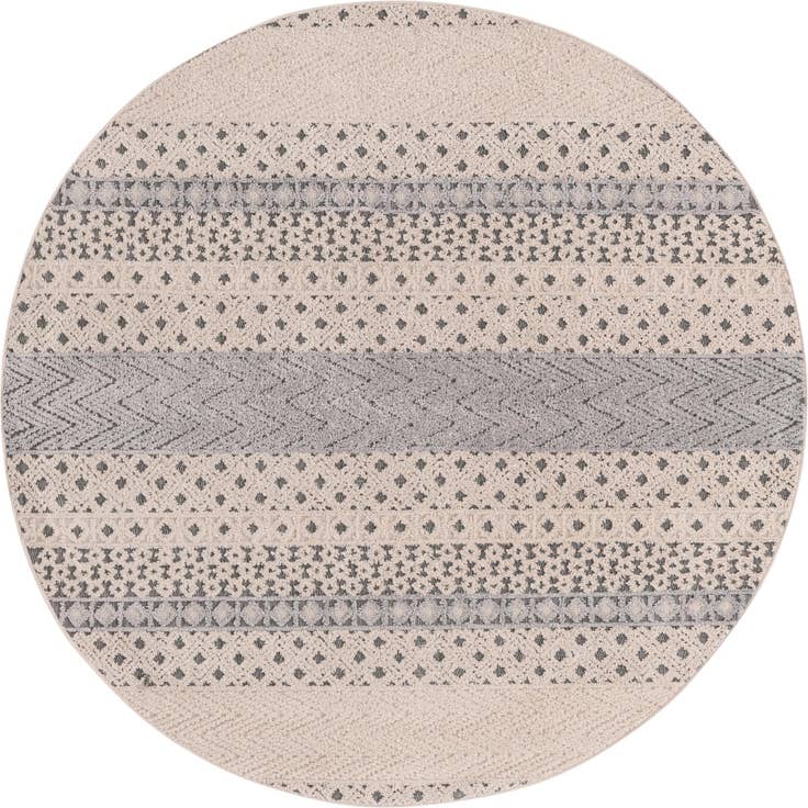 Detail image of 7' x 7' Arlo Round Rug