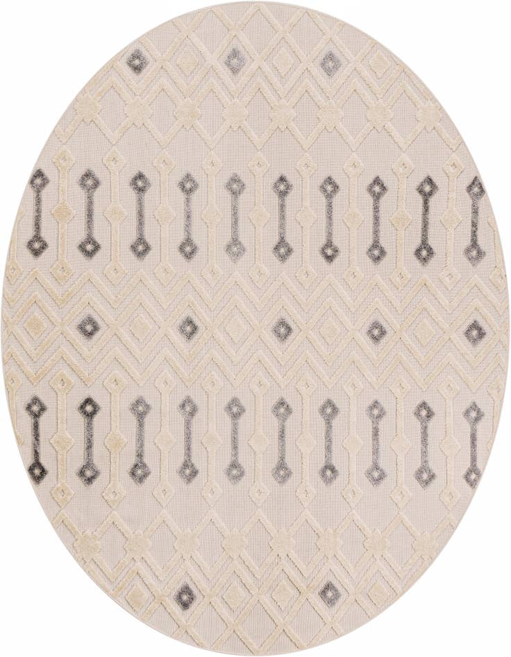 Detail image of 7' 10 x 7' 10 Arlo Round Rug