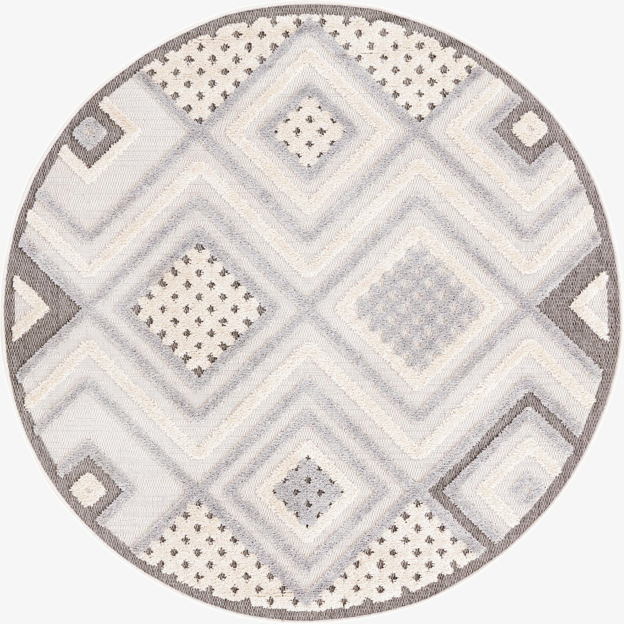 5' 3 x 5' 3 Arlo Round Rug