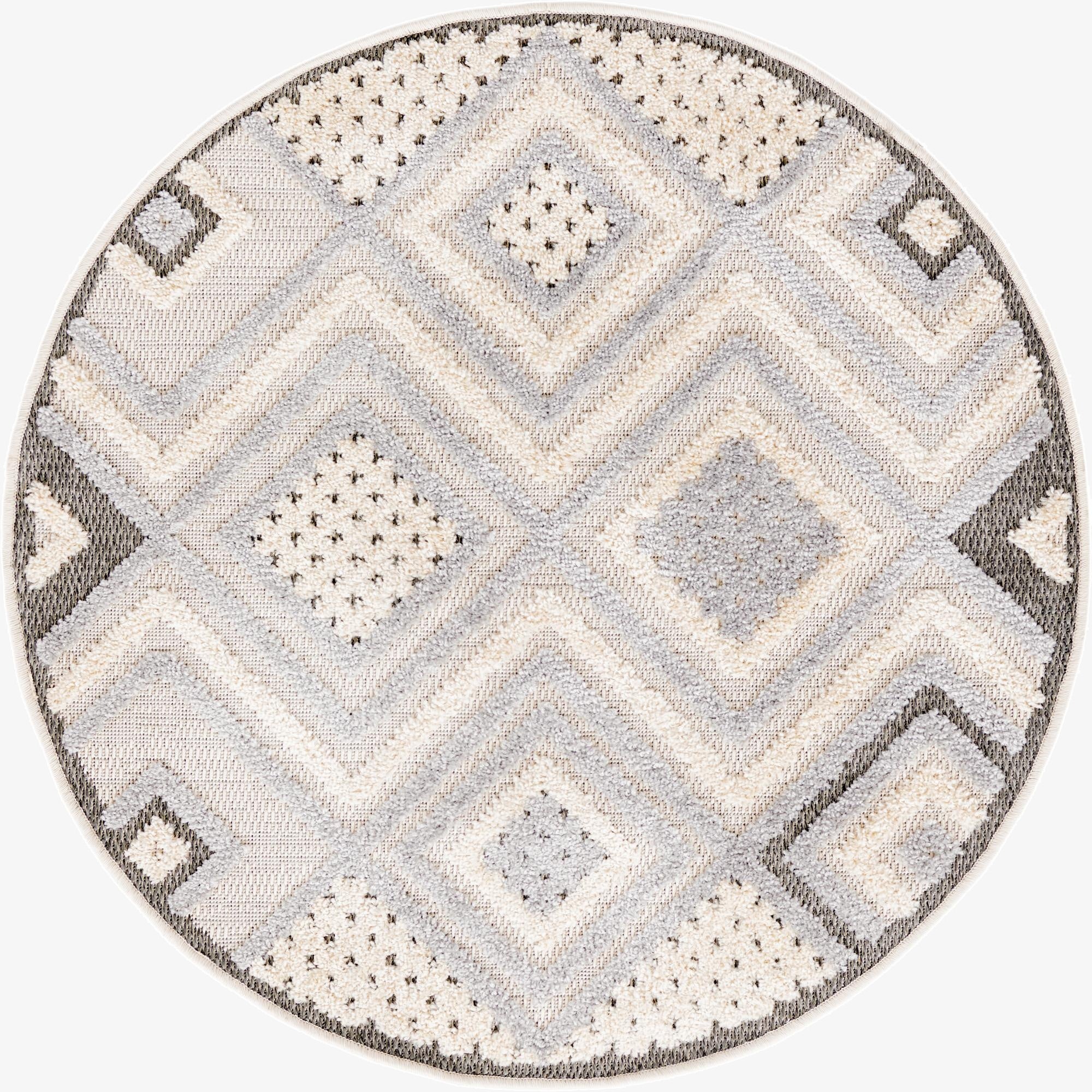 3' 3 x 3' 3 Arlo Round Rug
