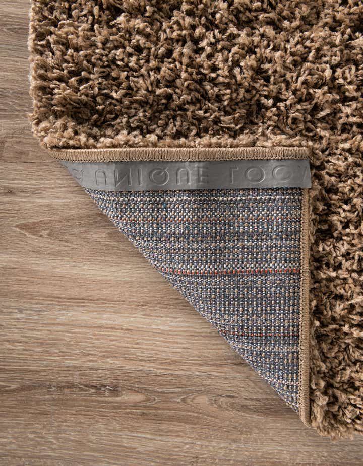 2' x 6' 5 Solid Shag Runner Rug