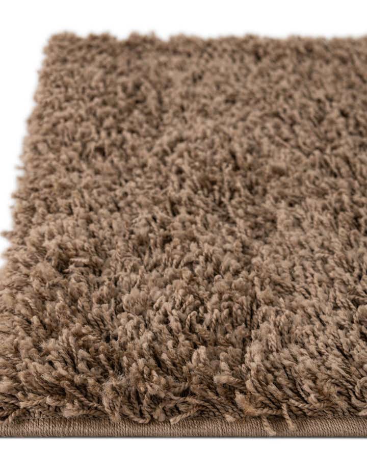 2' x 6' 5 Solid Shag Runner Rug