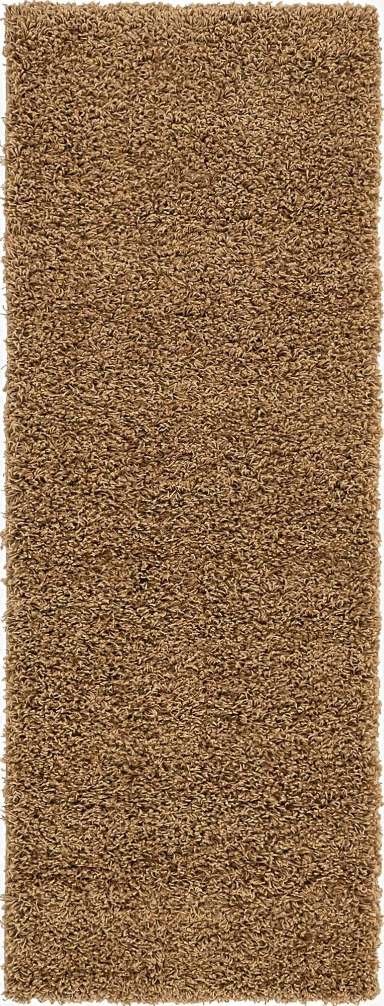 Primary image 2' x 6' Solid Shag Runner Rug