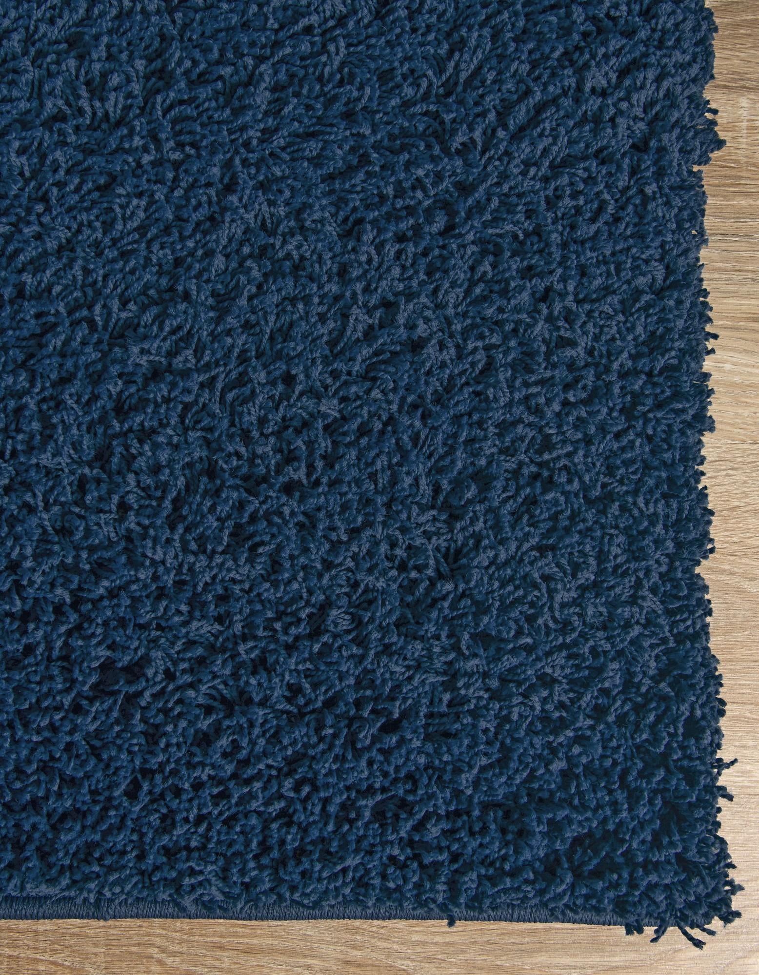 3' x 5' 3 Solid Shag Oval Rug