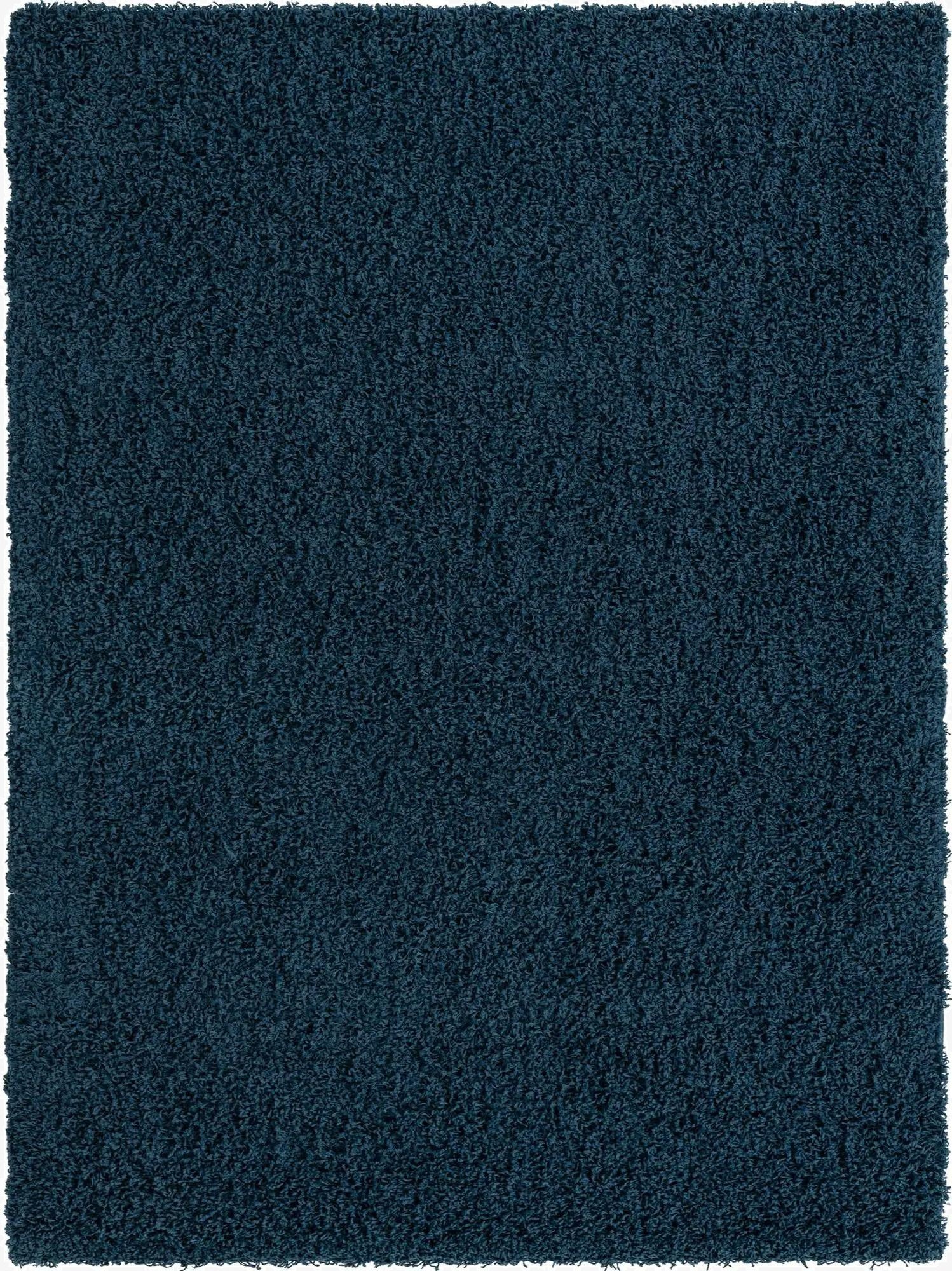 7' 10 x 11' Solid Shag Rug
