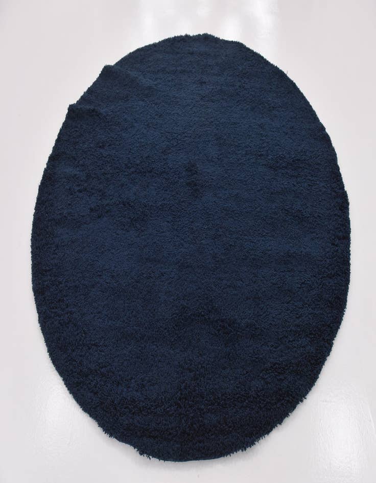 Detail image of 8' 2 x 8' 2 Solid Shag Round Rug