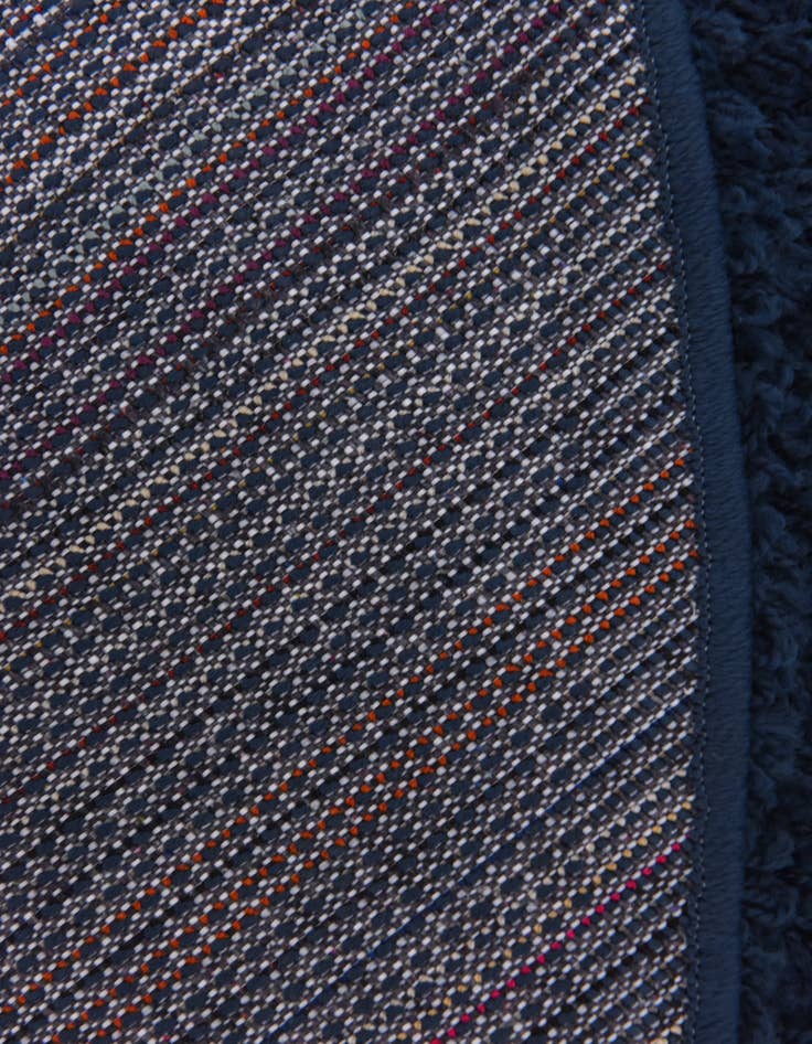 Detail image of 8' 2 x 8' 2 Solid Shag Round Rug