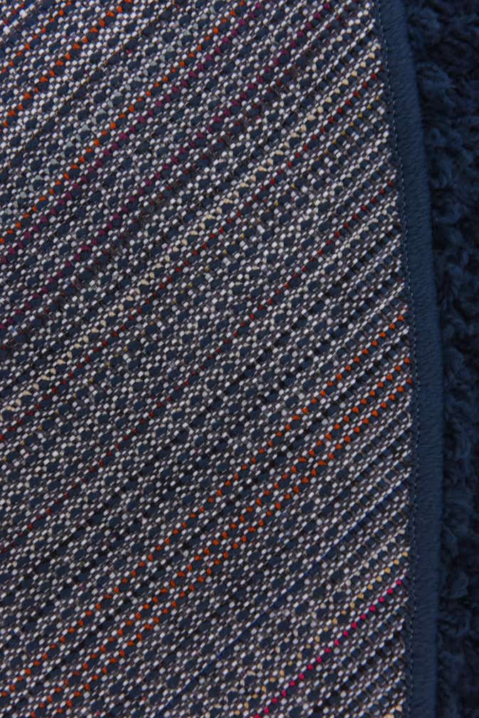 8' 2 x 8' 2 Solid Shag Round Rug