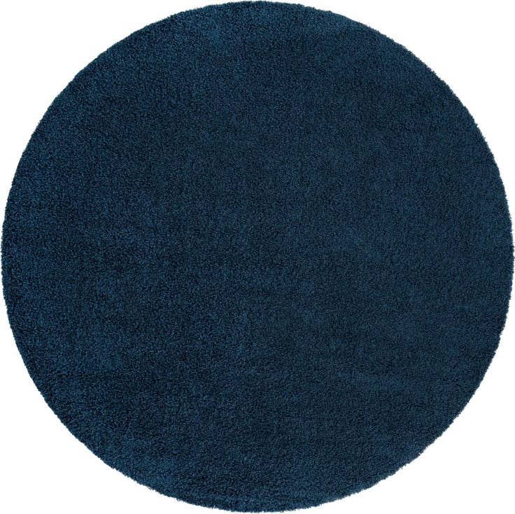 Detail image of 12' x 12' Solid Shag Round Rug