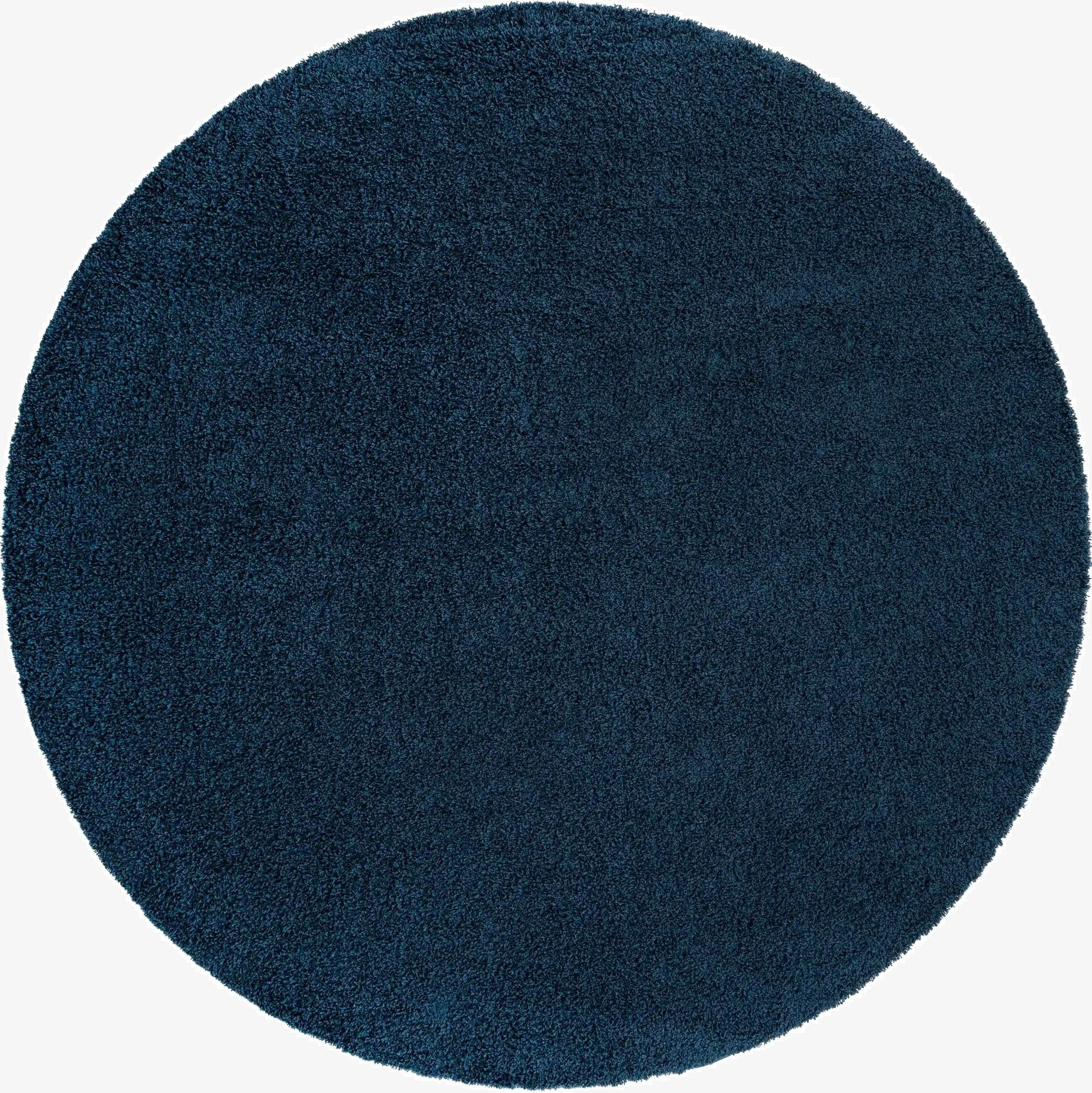 Primary image 10' x 10' Solid Shag Round Rug