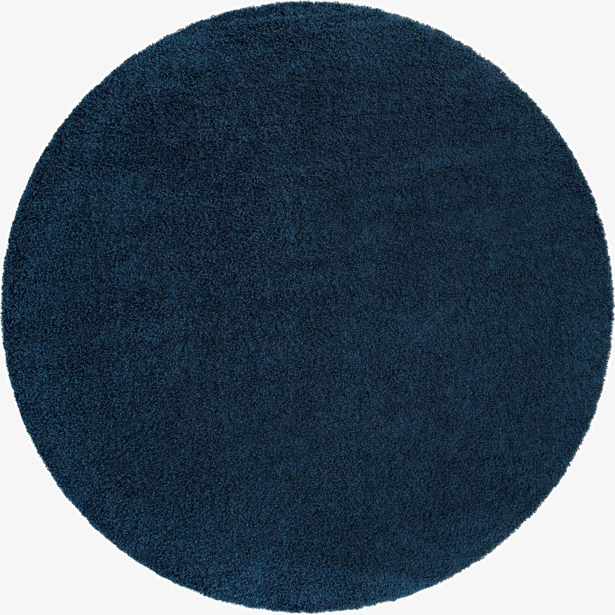 Primary image 7' x 7' Solid Shag Round Rug