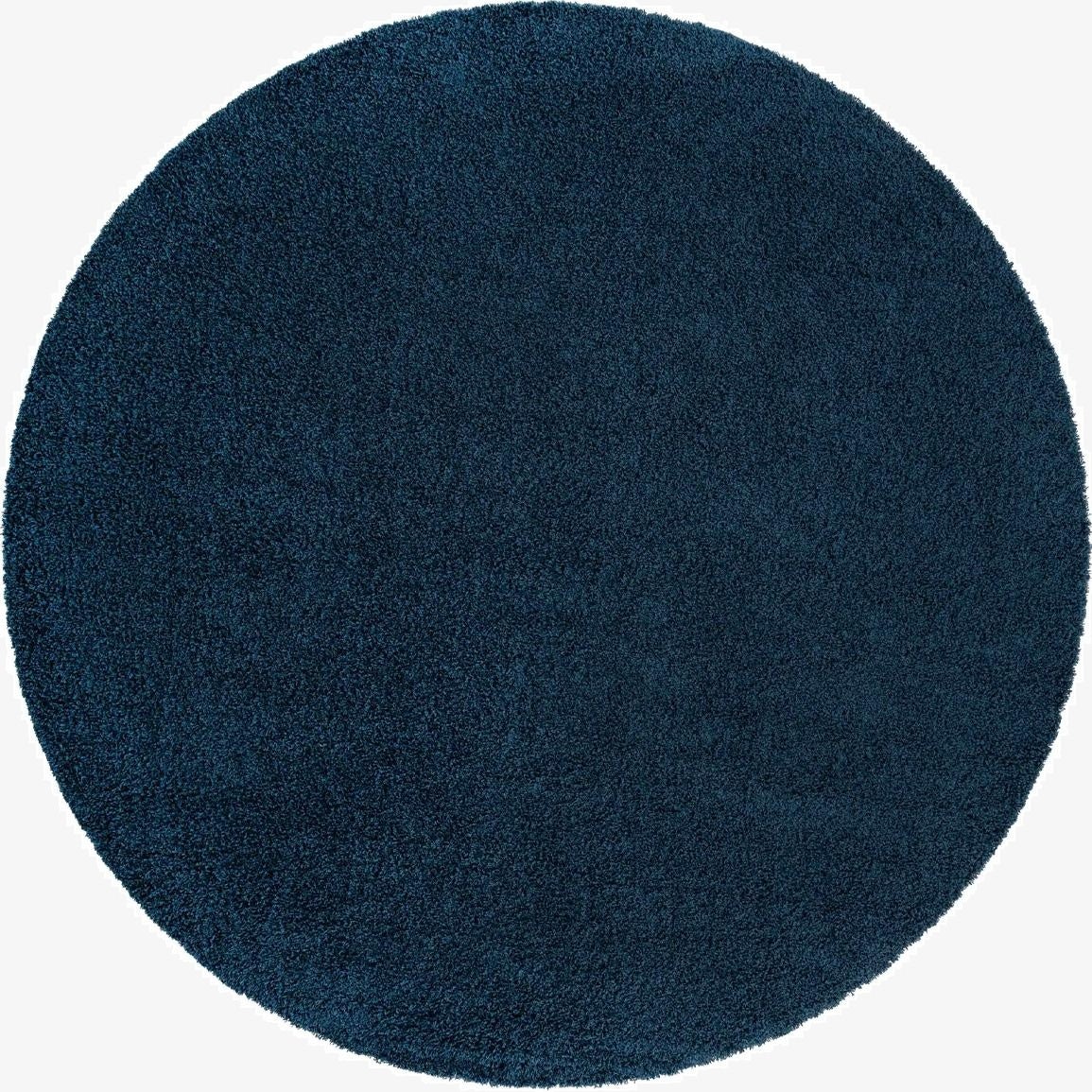 Primary image 3' x 3' Solid Shag Round Rug