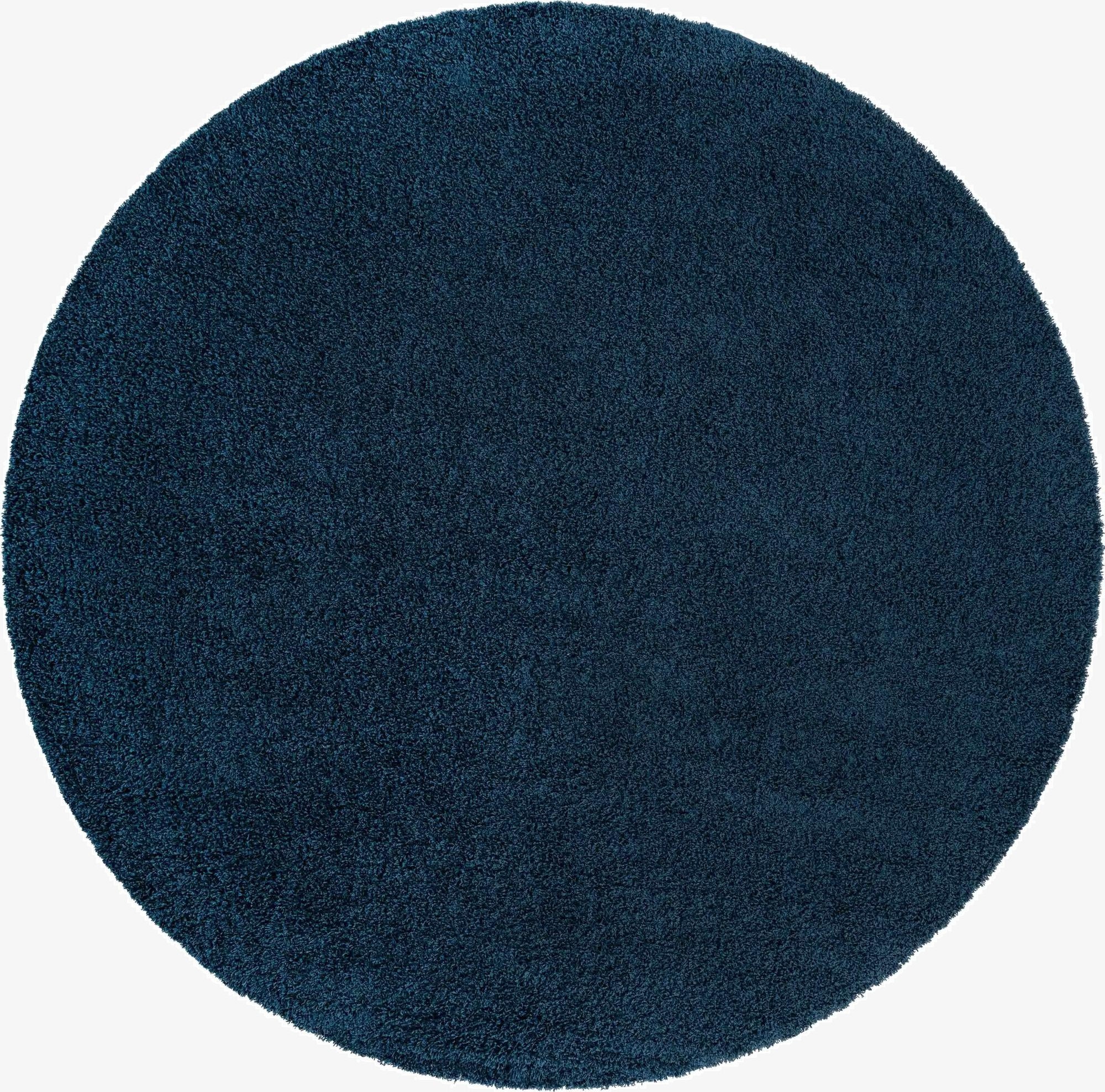 Primary image 6' x 6' Solid Shag Round Rug