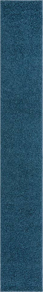 Detail image of 2' 6 x 16' 5 Comfort Solid Shag Runner Rug