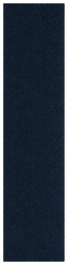 2' 7 x 12' Solid Shag Runner Rug
