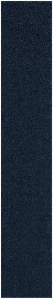 2' 7 x 14' Solid Shag Runner Rug