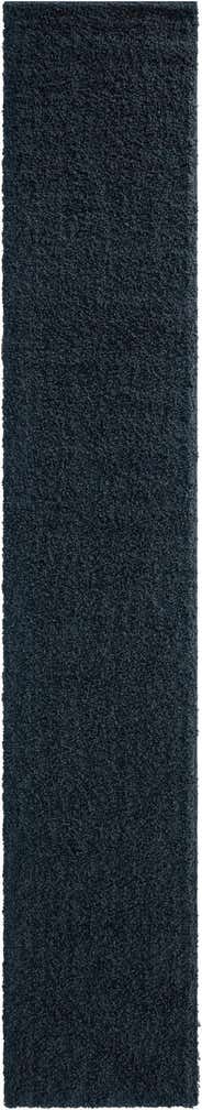 2' 7 x 14' Solid Shag Runner Rug