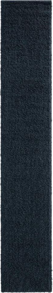 Detail image of 2' 7 x 14' Solid Shag Runner Rug