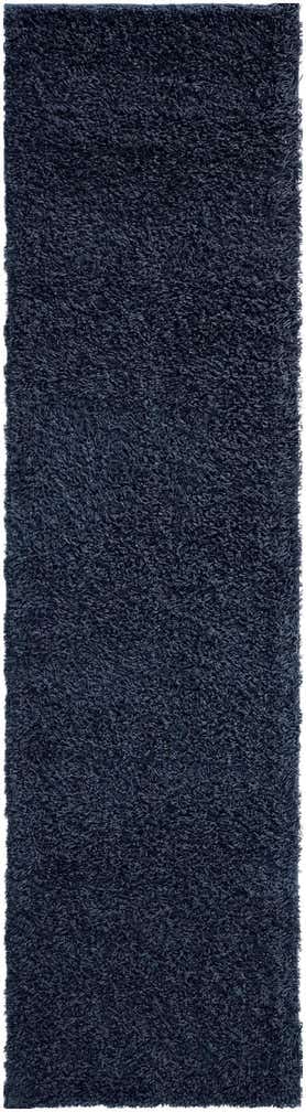 2' x 8' Solid Shag Runner Rug