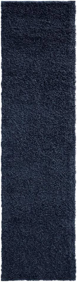 Detail image of 2' x 8' Solid Shag Runner Rug
