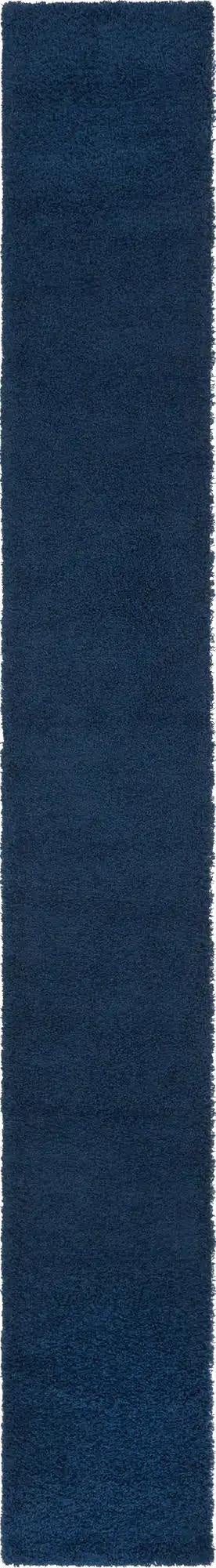 Primary image 2' 7 x 19' 8 Solid Shag Runner Rug