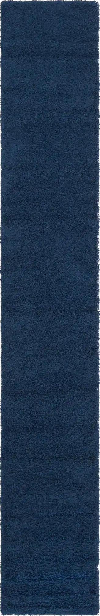 Primary image 2' 7 x 16' 5 Solid Shag Runner Rug