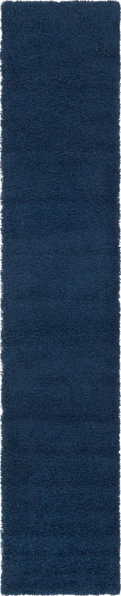 Primary image 2' 7 x 13' Solid Shag Runner Rug