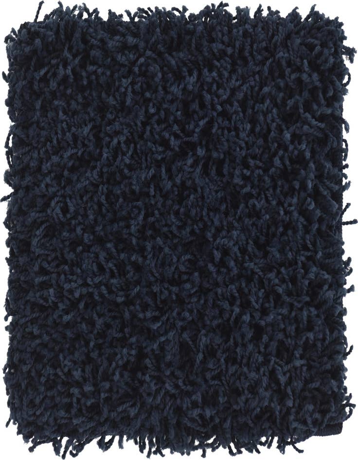 Detail image of 1' x 1' Solid Shag Sample Rug