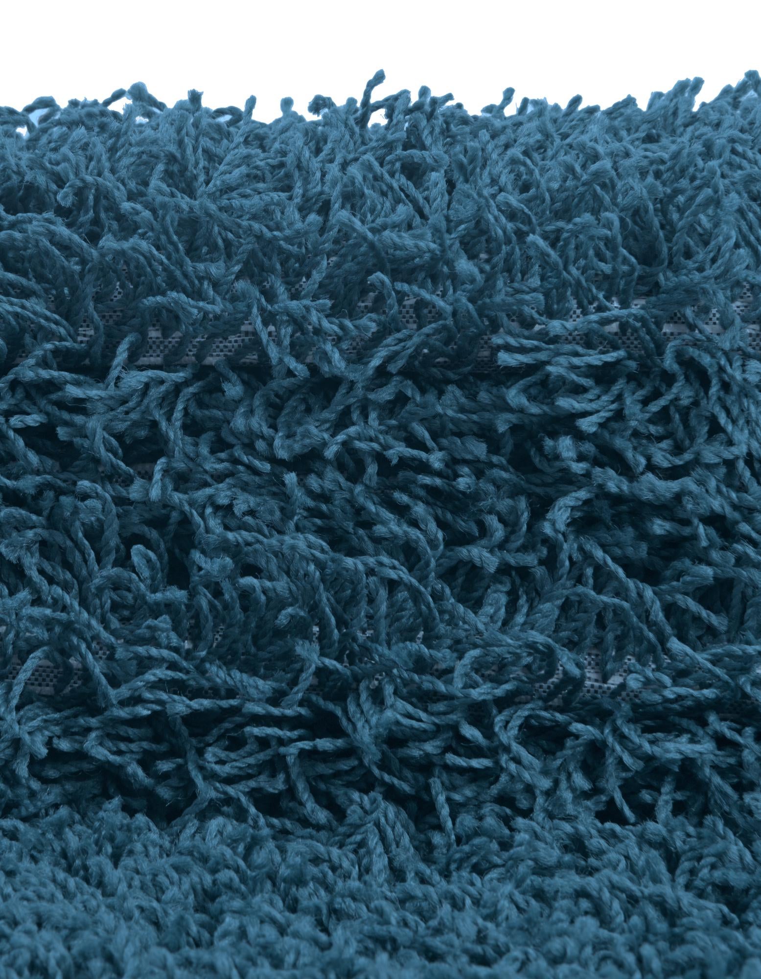 7' x 7' Comfort Solid Shag Square Rug
