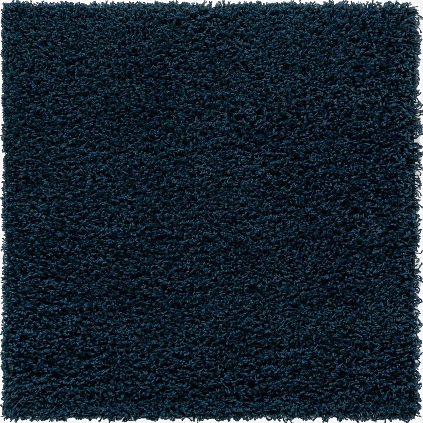 Primary image 3' x 3' Solid Shag Square Rug