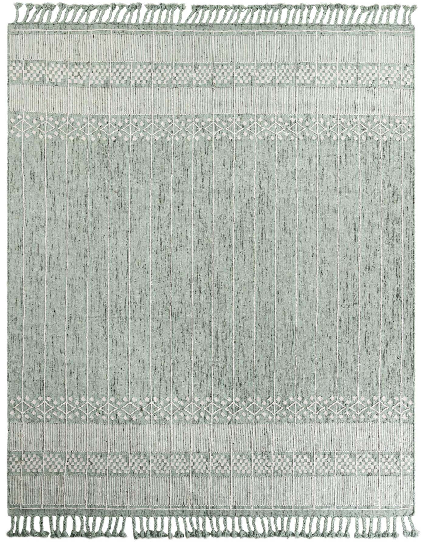 10' x 14' 1 Easy-Clean Eco Bohemian Indoor / Outdoor Rug