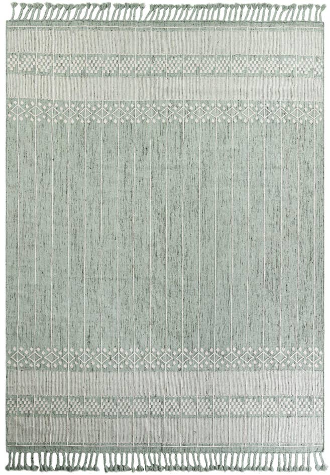 Detail image of 10' x 14' 1 Easy-Clean Eco Bohemian Indoor / Outdoor Rug