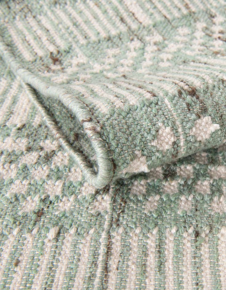 Detail image of 2' 2 x 6' 7  Washable Eco Bohemian Indoor / Outdoor Runner Rug