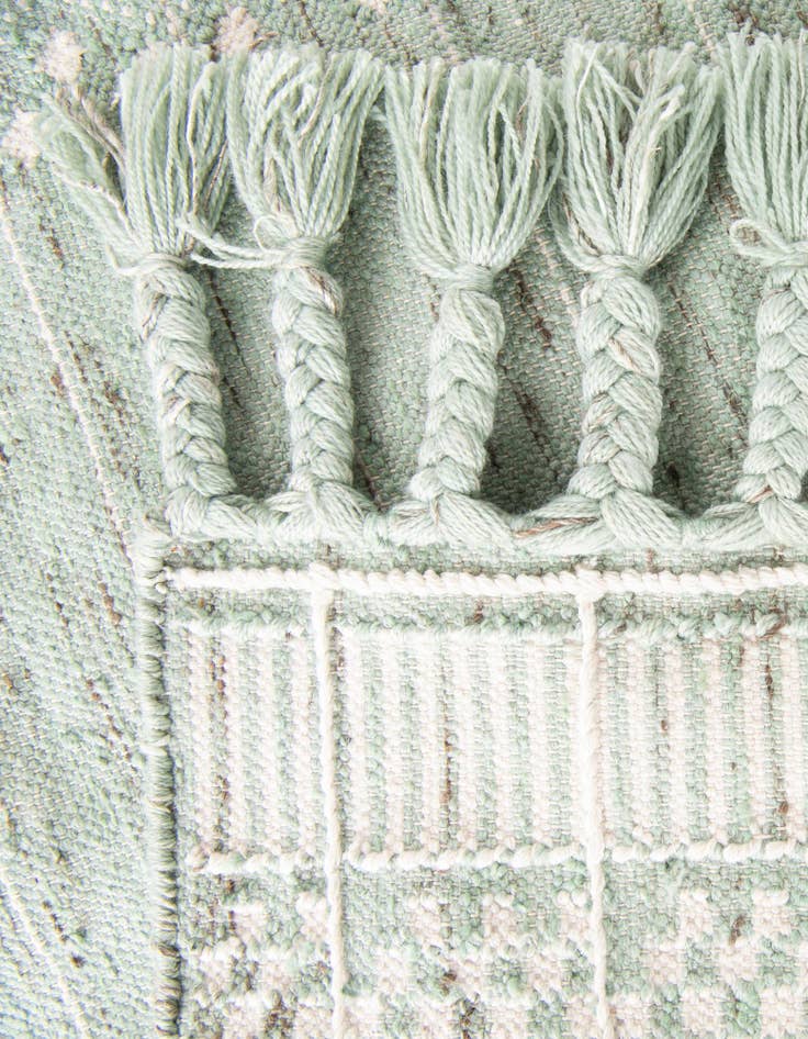 Detail image of 2' 2 x 6' 7  Washable Eco Bohemian Indoor / Outdoor Runner Rug