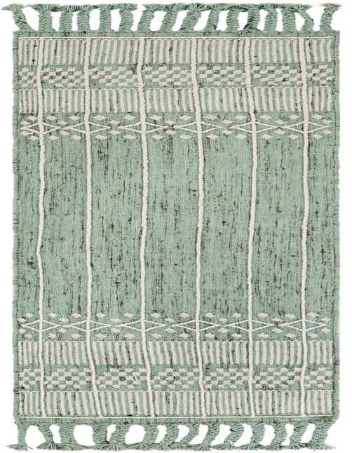 2' 2 x 8' 2 Easy-Clean Eco Bohemian Indoor / Outdoor Runner Rug