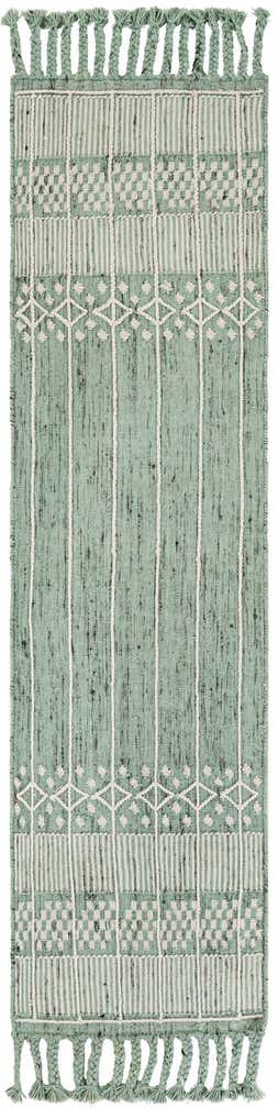 2' 2 x 8' 2 Easy-Clean Eco Bohemian Indoor / Outdoor Runner Rug
