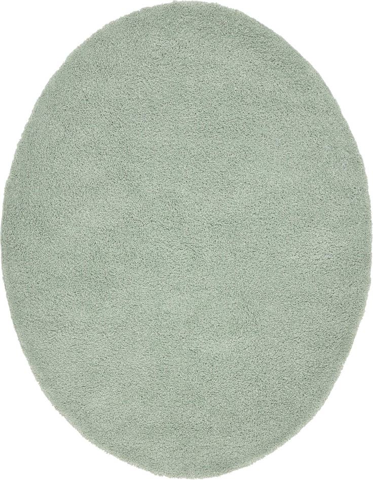 Detail image of 6' x 6' Solid Frieze Round Rug
