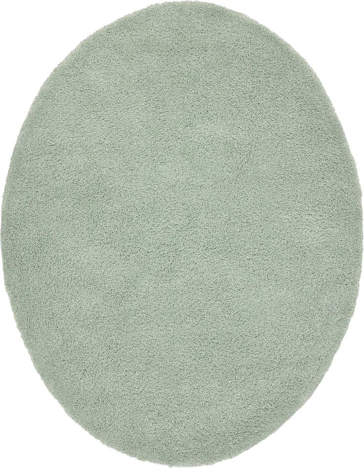 Detail image of 8' x 8' Solid Frieze Round Rug