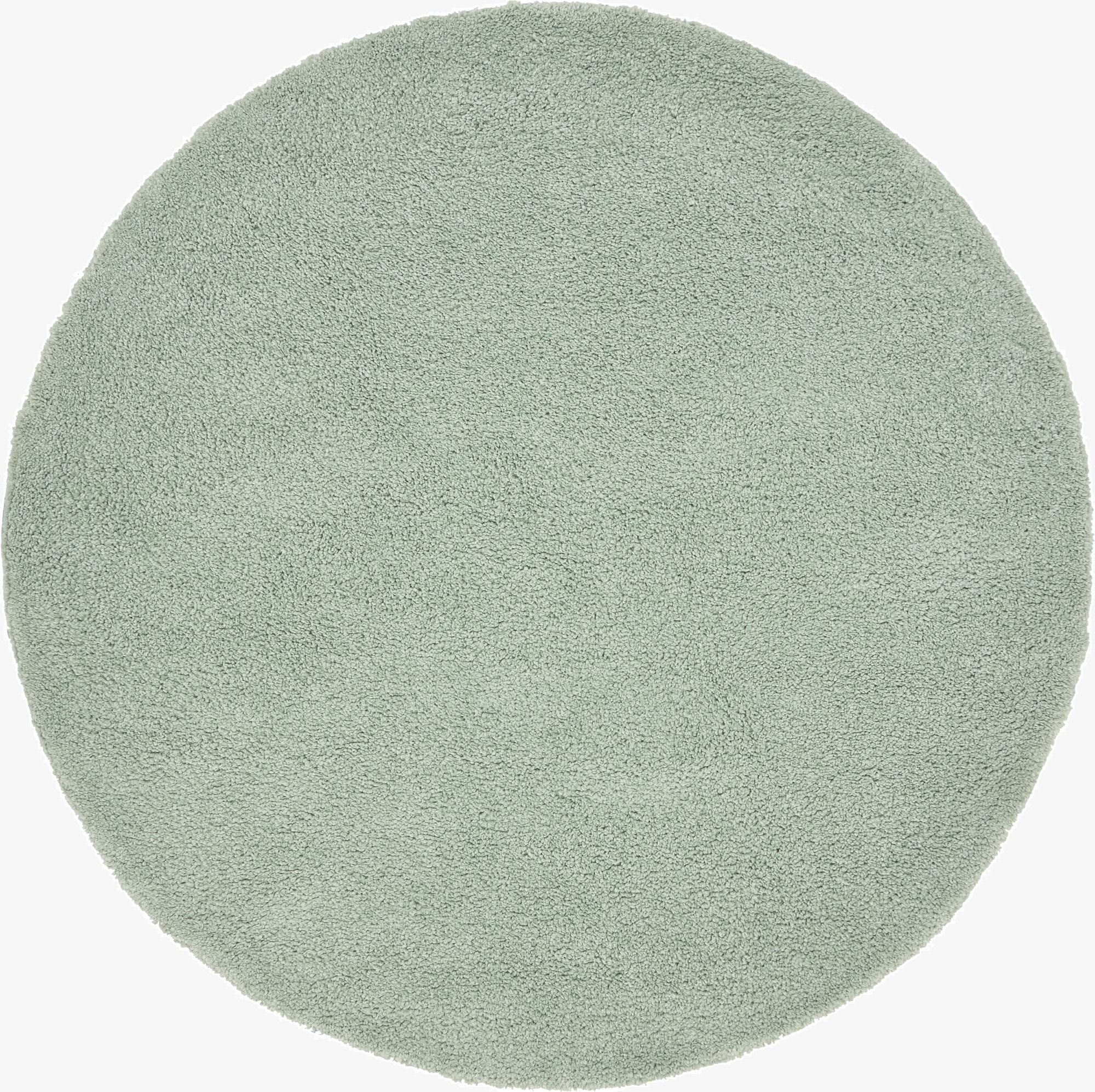 Primary image 6' x 6' Solid Frieze Round Rug