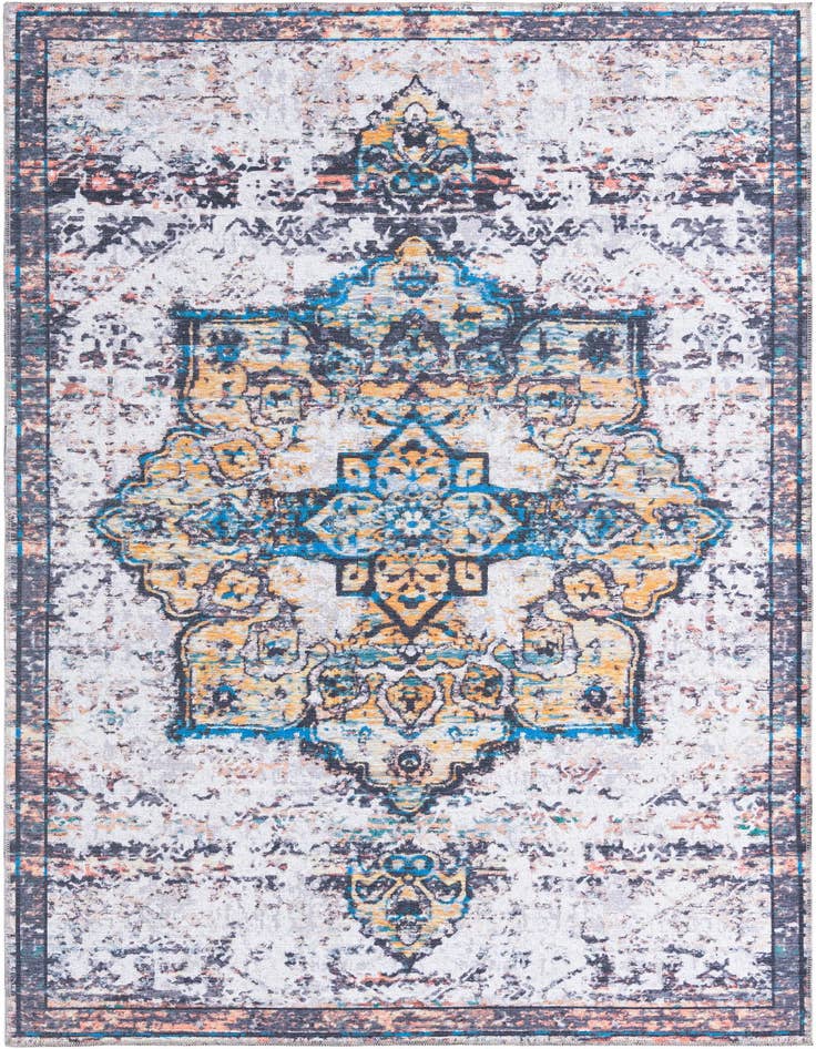Detail image of 6' x 9' Washable Francesca Rug