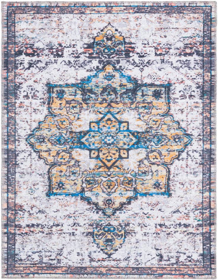 Detail image of 3' 3 x 5' 3 Washable Francesca Rug