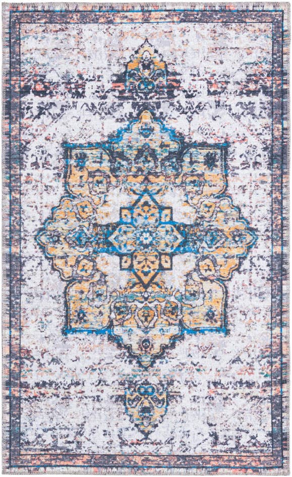 Detail image of 3' 3 x 5' 3 Washable Francesca Rug