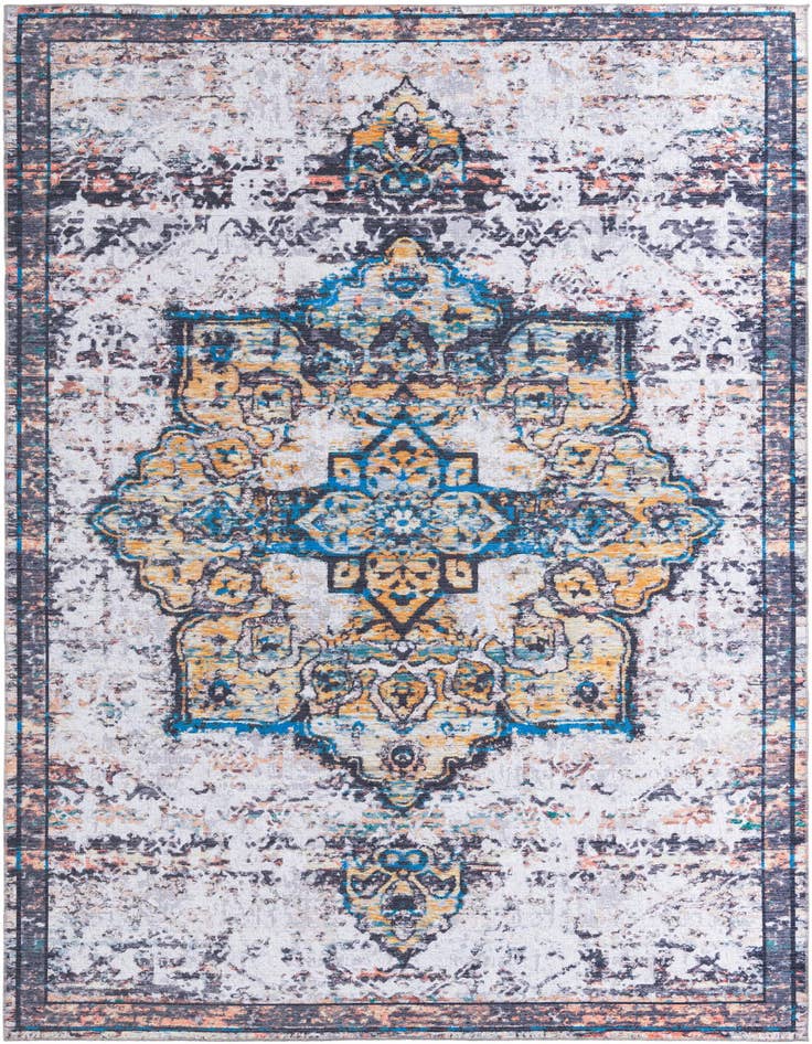Detail image of 10' 6 x 14' Washable Renaissance Rug