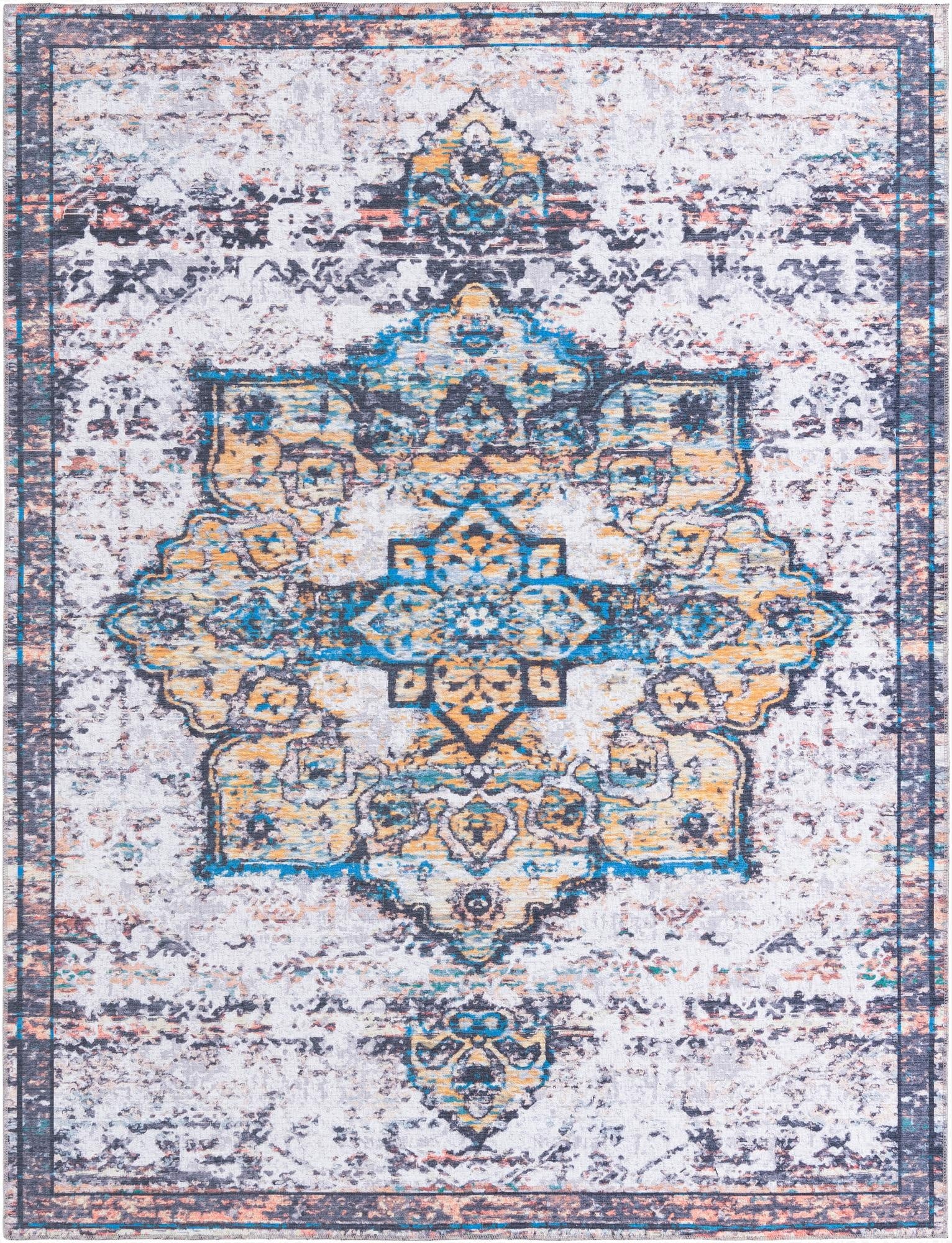 7' 10 x 10'  Washable Renaissance Rug