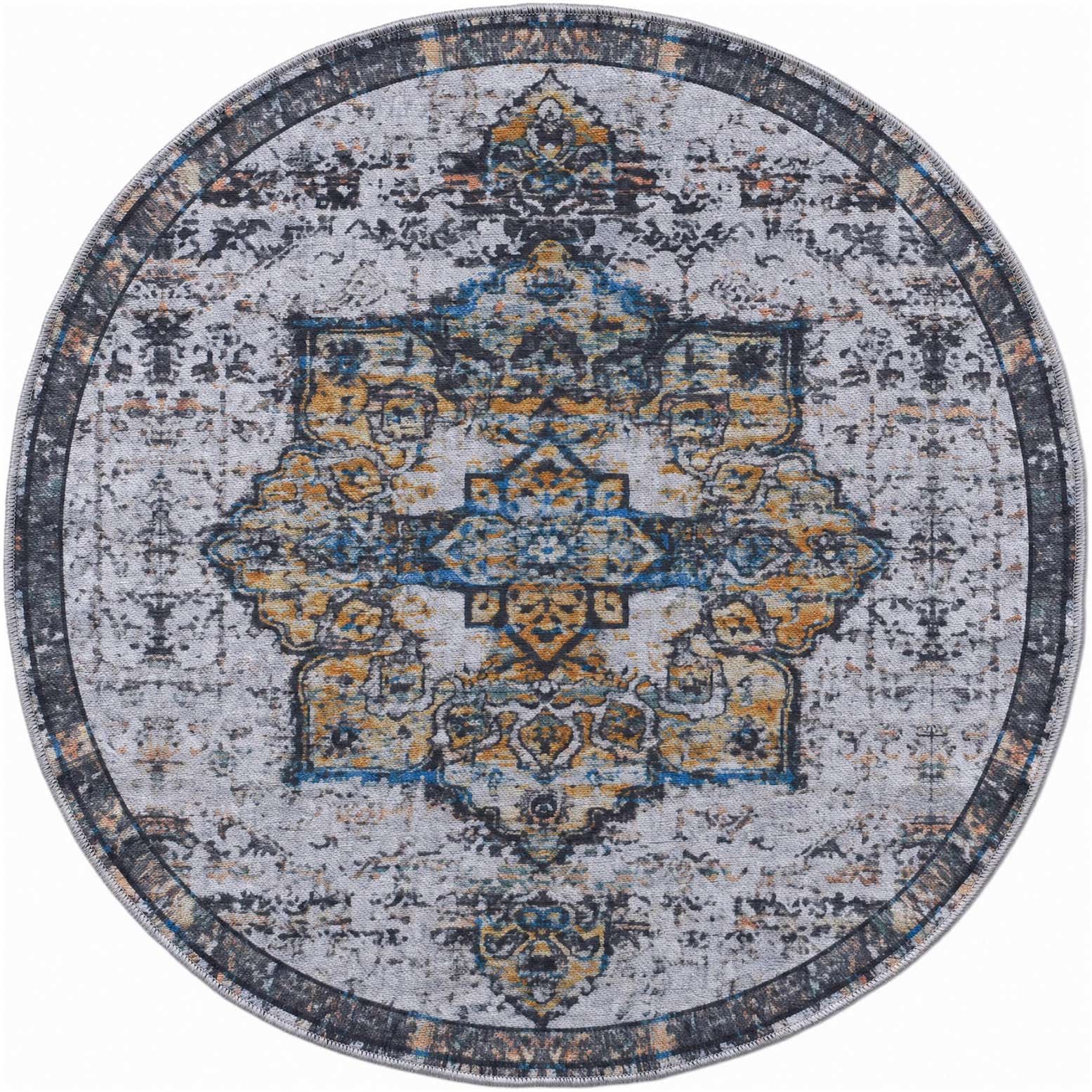 4' x 4' Francesca Round Rug
