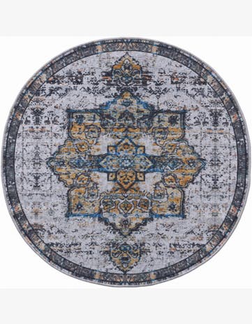 4' x 4' Francesca Round Rug