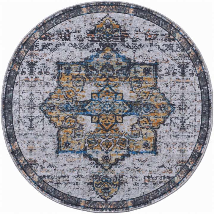 4' x 4' Francesca Round Rug