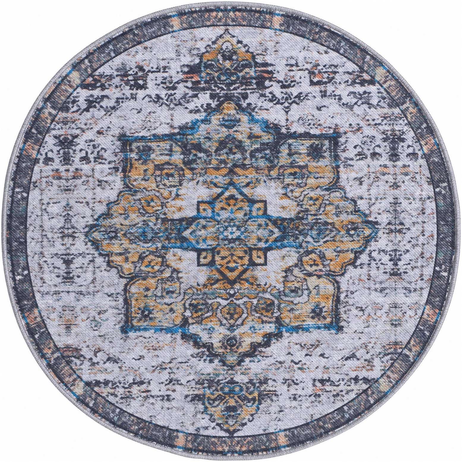 100cm x 100cm Renaissance Round Rug